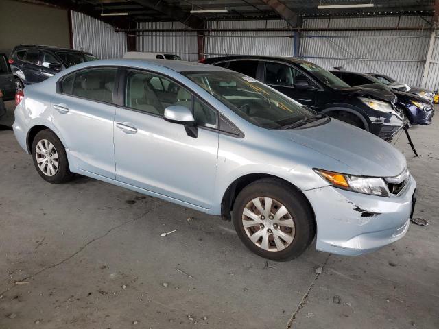 19XFB2F50CE361551 - 2012 HONDA CIVIC LX SILVER photo 4