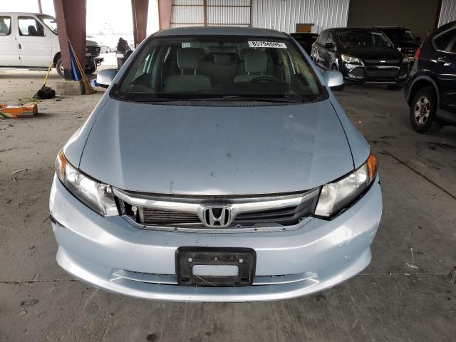 19XFB2F50CE361551 - 2012 HONDA CIVIC LX SILVER photo 5