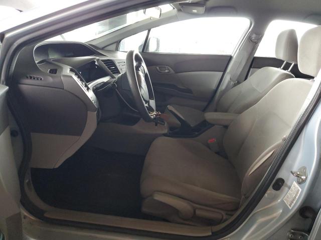 19XFB2F50CE361551 - 2012 HONDA CIVIC LX SILVER photo 7
