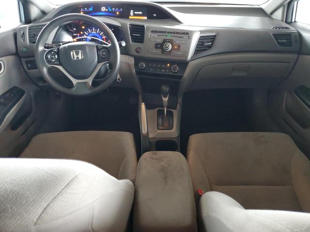 19XFB2F50CE361551 - 2012 HONDA CIVIC LX SILVER photo 8