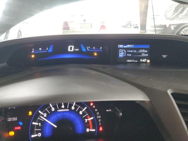 19XFB2F50CE361551 - 2012 HONDA CIVIC LX SILVER photo 9