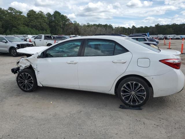 2T1BURHE2FC324986 - 2015 TOYOTA COROLLA L WHITE photo 2