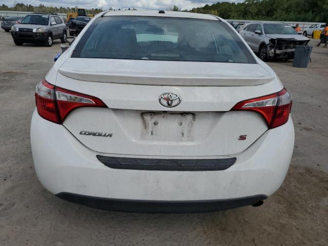 2T1BURHE2FC324986 - 2015 TOYOTA COROLLA L WHITE photo 6