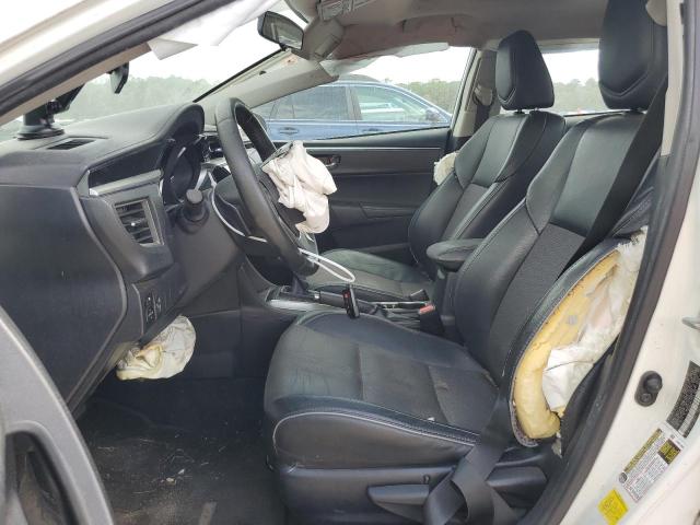 2T1BURHE2FC324986 - 2015 TOYOTA COROLLA L WHITE photo 7