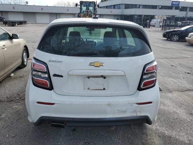 1G1JG6SH2H4146693 - 2017 CHEVROLET SONIC WHITE photo 6
