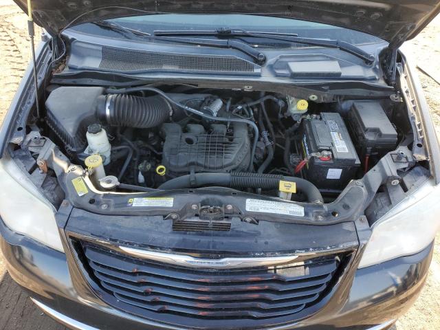 2A4RR8DG4BR613101 - 2011 CHRYSLER TOWN & COU TOURING L BLACK photo 12