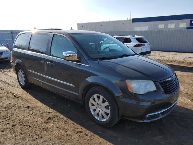 2A4RR8DG4BR613101 - 2011 CHRYSLER TOWN & COU TOURING L BLACK photo 4