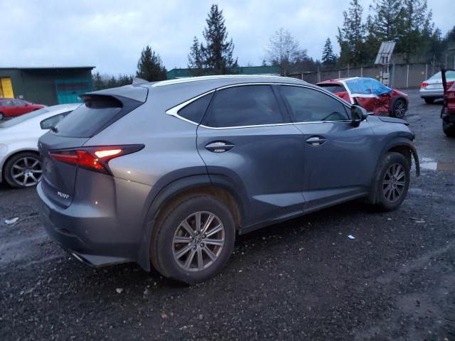 JTJBARBZ2J2158235 - 2018 LEXUS NX 300 BASE ნაცრისფერი ფოტო 3