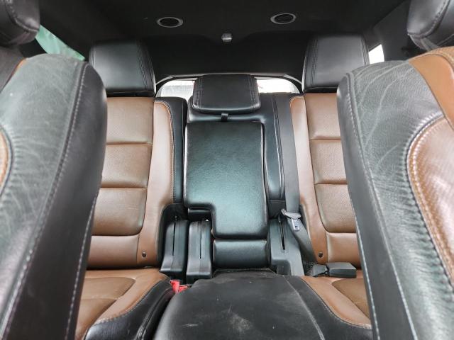 1FM5K8F82DGB45822 - 2013 FORD EXPLORER LIMITED Чорний фото 10