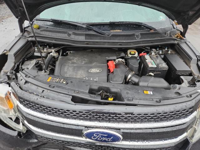 1FM5K8F82DGB45822 - 2013 FORD EXPLORER LIMITED Чорний фото 12
