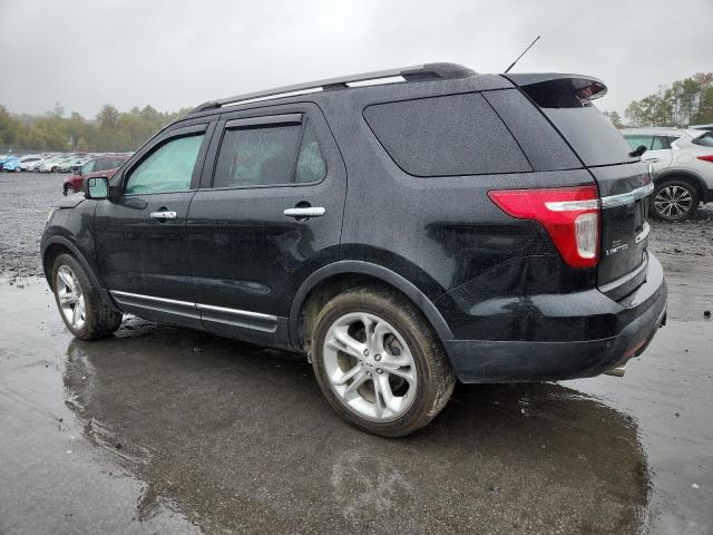 1FM5K8F82DGB45822 - 2013 FORD EXPLORER LIMITED Чорний фото 2