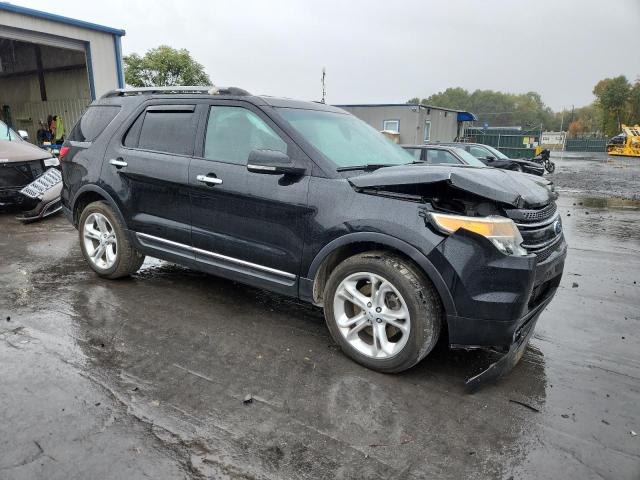 1FM5K8F82DGB45822 - 2013 FORD EXPLORER LIMITED Чорний фото 4