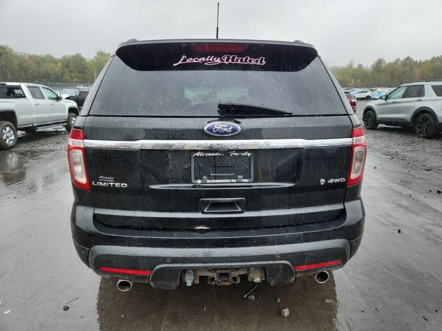 1FM5K8F82DGB45822 - 2013 FORD EXPLORER LIMITED Чорний фото 6