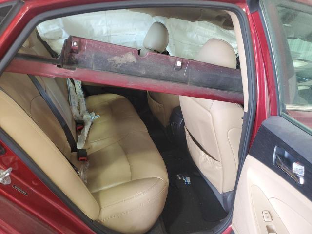 5NPEC4AB7DH788028 - 2013 HYUNDAI SONATA SE MAROON photo 10