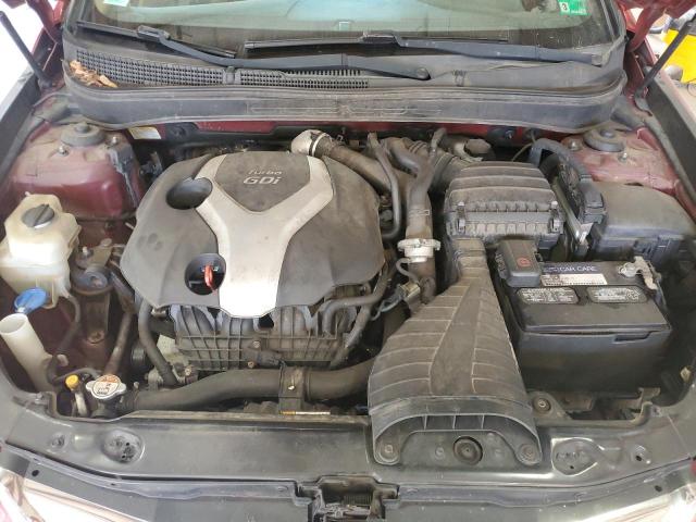 5NPEC4AB7DH788028 - 2013 HYUNDAI SONATA SE MAROON photo 11