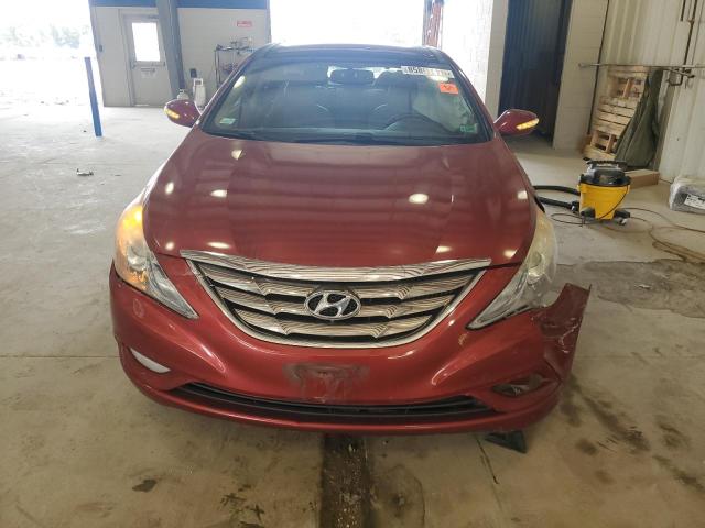 5NPEC4AB7DH788028 - 2013 HYUNDAI SONATA SE MAROON photo 5