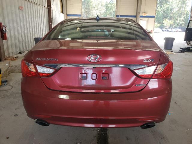 5NPEC4AB7DH788028 - 2013 HYUNDAI SONATA SE MAROON photo 6