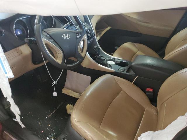 5NPEC4AB7DH788028 - 2013 HYUNDAI SONATA SE MAROON photo 7