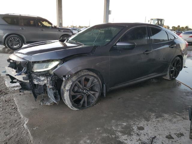 2HGFC2F81KH528317 - 2019 HONDA CIVIC SPORT 灰色 照片 1