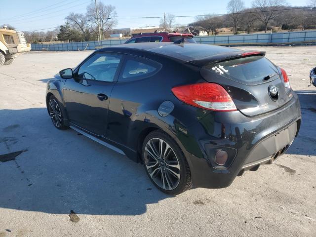 KMHTC6AE3GU263986 - 2016 HYUNDAI VELOSTER TURBO 黑色 照片 2
