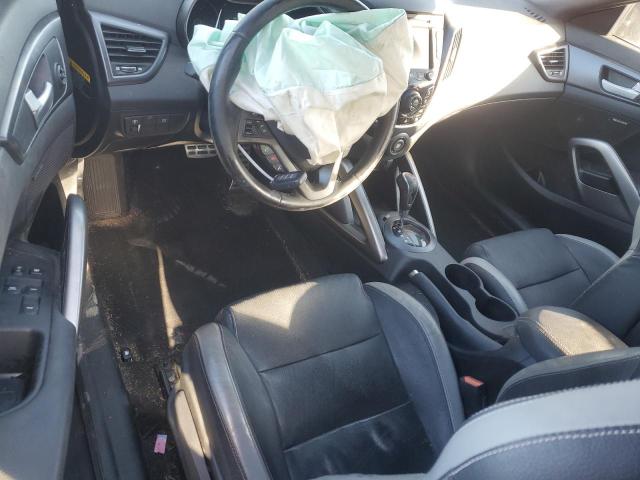 KMHTC6AE3GU263986 - 2016 HYUNDAI VELOSTER TURBO 黑色 照片 8