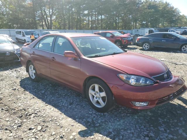 4T1BE32K75U083464 - 2005 TOYOTA CAMRY LE RED photo 4