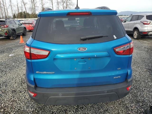 MAJ6P1ULXJC183252 - 2018 FORD ECOSPORT SE 蓝色 照片 6
