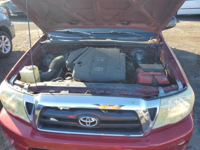 5TEJU62N27Z391103 - 2007 TOYOTA TACOMA DOUBLE CAB PRERUNNER RED photo 11