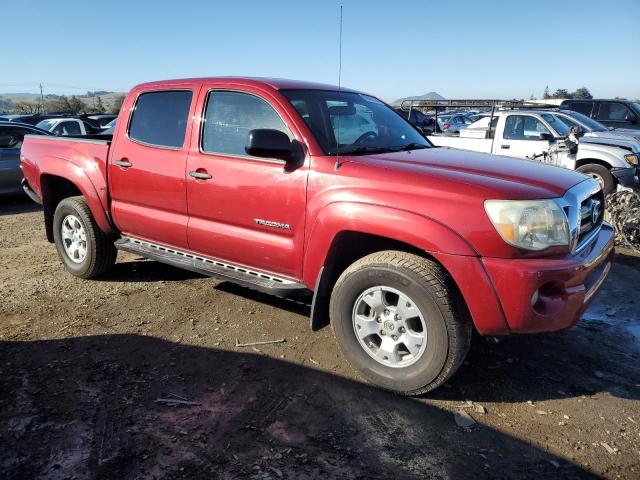 5TEJU62N27Z391103 - 2007 TOYOTA TACOMA DOUBLE CAB PRERUNNER RED photo 4