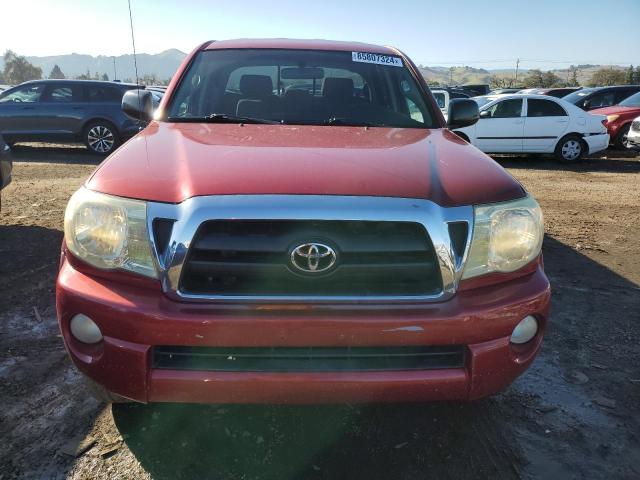 5TEJU62N27Z391103 - 2007 TOYOTA TACOMA DOUBLE CAB PRERUNNER RED photo 5