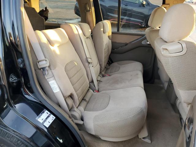 5N1AR18W07C644305 - 2007 NISSAN PATHFINDER LE შავი ფოტო 11