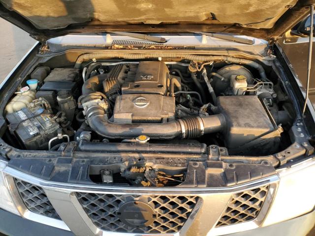 5N1AR18W07C644305 - 2007 NISSAN PATHFINDER LE შავი ფოტო 12