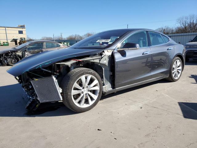 5YJSA1E1XGF158287 - 2016 TESLA MODEL S GRAY photo 1