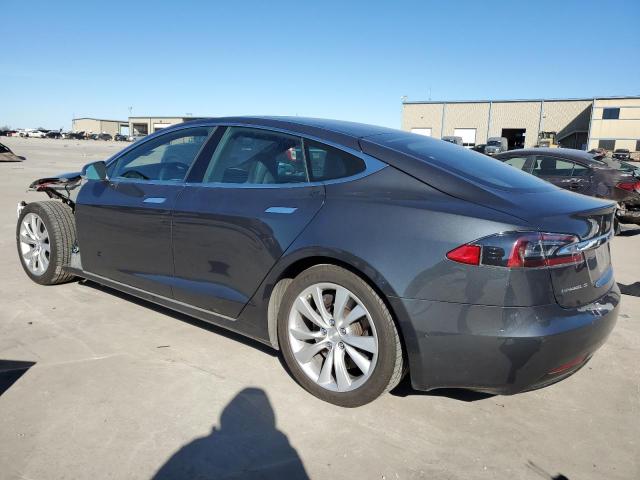 5YJSA1E1XGF158287 - 2016 TESLA MODEL S GRAY photo 2