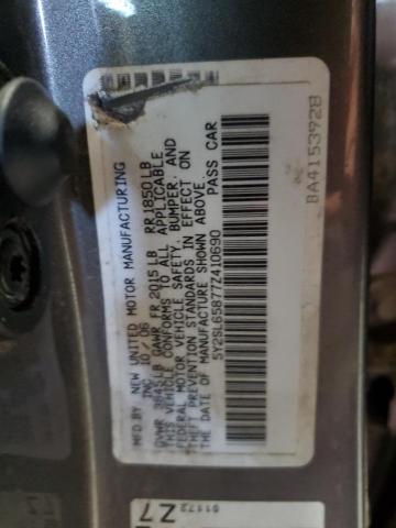 5Y2SL65877Z410690 - 2007 PONTIAC VIBE ნაცრისფერი ფოტო 13