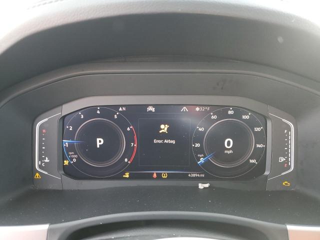 1V2BR2CA2MC514031 - 2021 VOLKSWAGEN ATLAS SEL GRAY photo 9