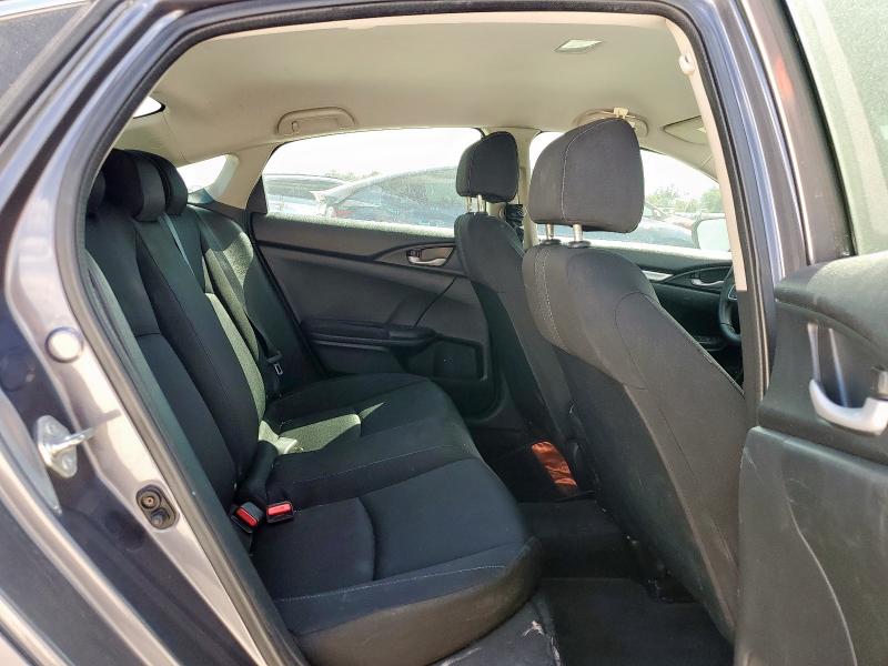 2HGFC2F52HH555234 - 2017 HONDA CIVIC LX GRAY photo 10