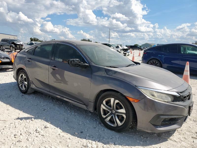 2HGFC2F52HH555234 - 2017 HONDA CIVIC LX GRAY photo 4