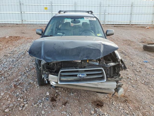JF1SG65674H752926 - 2004 SUBARU FORESTER 2.5XS Noir photo 5