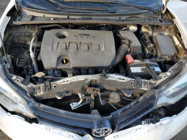 2T1BURHE7EC192726 - 2014 TOYOTA COROLLA L WHITE photo 11