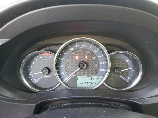 2T1BURHE7EC192726 - 2014 TOYOTA COROLLA L WHITE photo 9