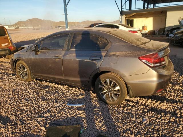 19XFB2F96DE221685 - 2013 HONDA CIVIC EXL ნაცრისფერი ფოტო 2