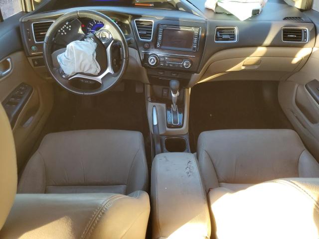 19XFB2F96DE221685 - 2013 HONDA CIVIC EXL ნაცრისფერი ფოტო 8