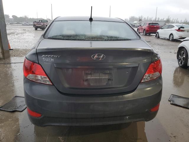 KMHCT4AE5CU054621 - 2012 HYUNDAI ACCENT GLS Bordeaux Foto 6