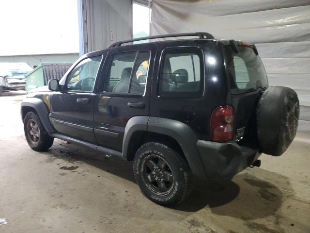 1J4GL48K16W235526 - 2006 JEEP LIBERTY SPORT შავი ფოტო 2