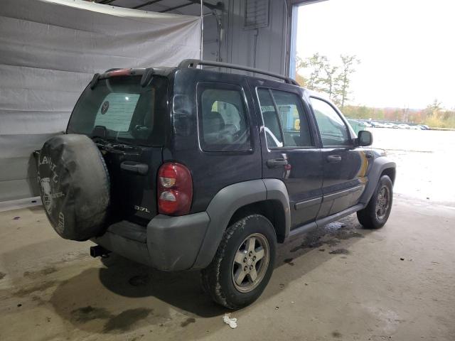1J4GL48K16W235526 - 2006 JEEP LIBERTY SPORT შავი ფოტო 3