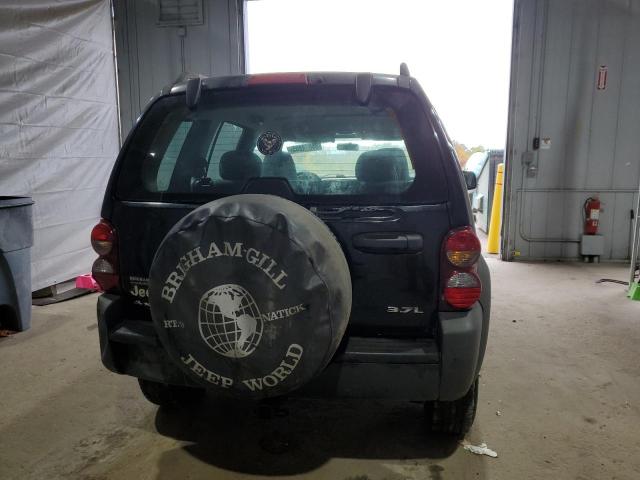 1J4GL48K16W235526 - 2006 JEEP LIBERTY SPORT შავი ფოტო 6