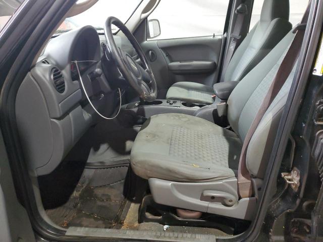 1J4GL48K16W235526 - 2006 JEEP LIBERTY SPORT შავი ფოტო 7