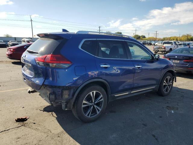 JN8AT2MTXHW151159 - 2017 NISSAN ROGUE S BLUE photo 3