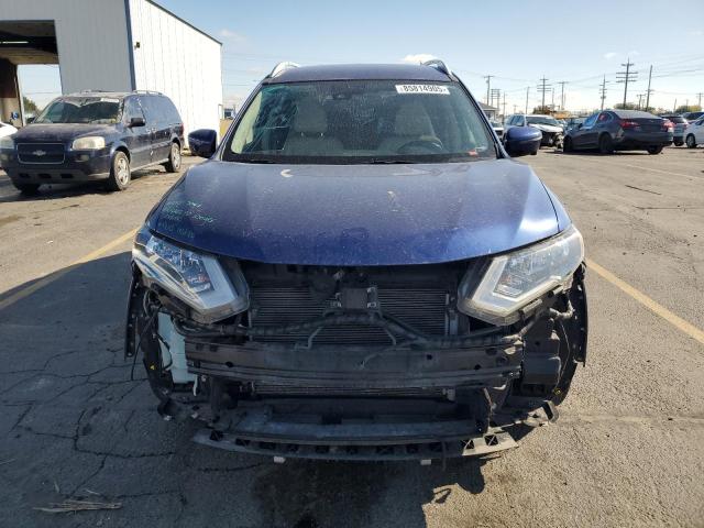 JN8AT2MTXHW151159 - 2017 NISSAN ROGUE S BLUE photo 5